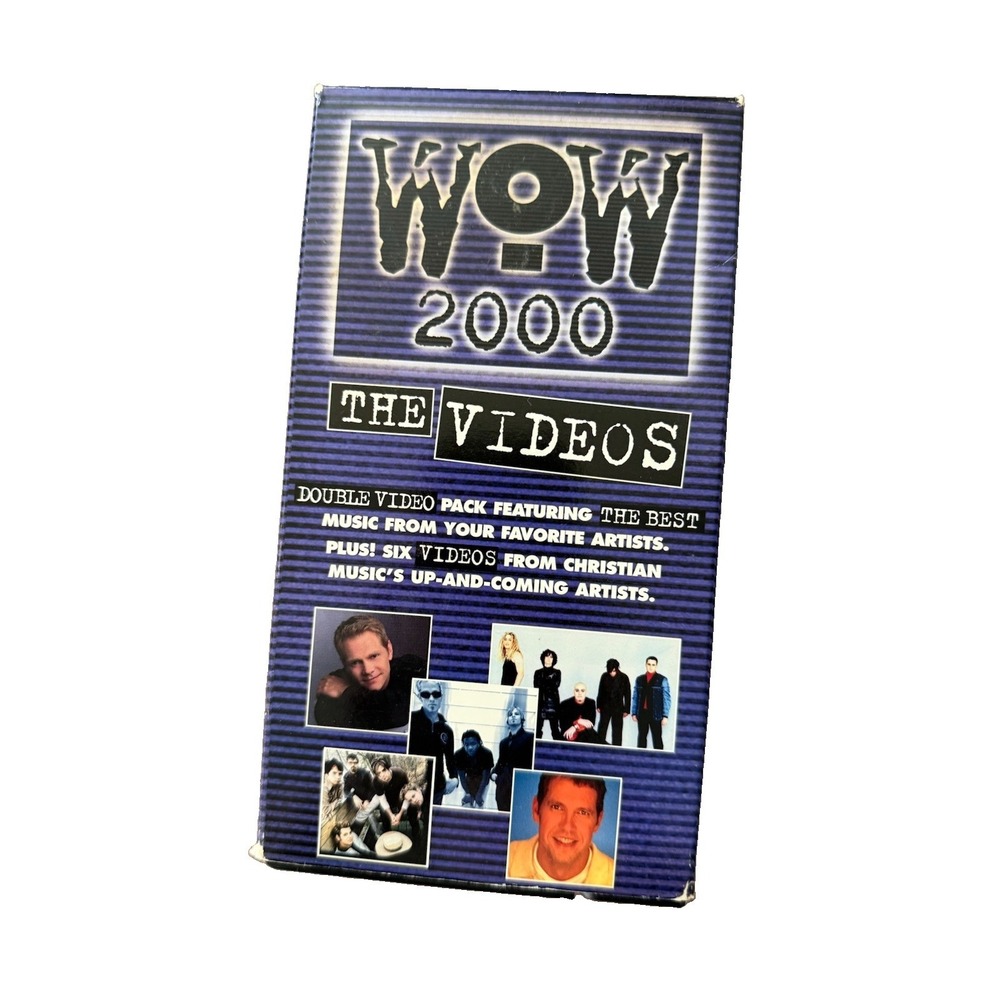 WOW 2000 Double VHS Video Pack Christian Rock